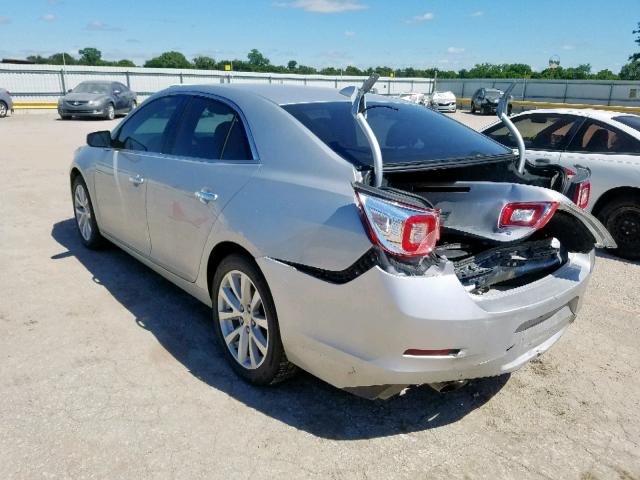1G11H5SA0DF305770 - 2013 CHEVROLET MALIBU LTZ ვერცხლისფერი ფოტო 3