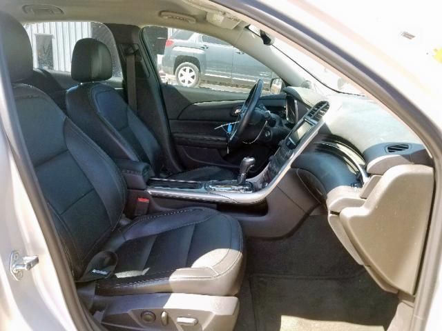 1G11H5SA0DF305770 - 2013 CHEVROLET MALIBU LTZ ვერცხლისფერი ფოტო 5
