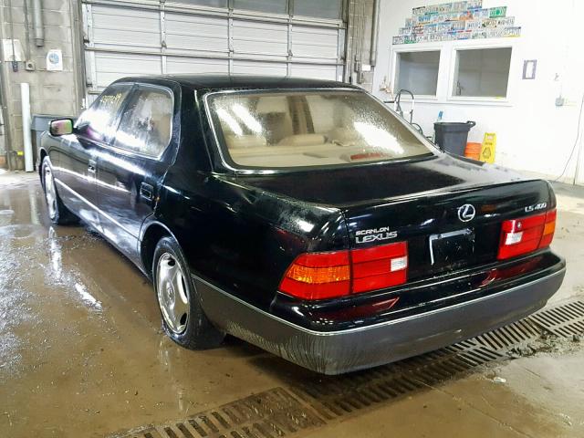 JT8BH28F5X0151964 - 1999 LEXUS LS 400 BLACK photo 3