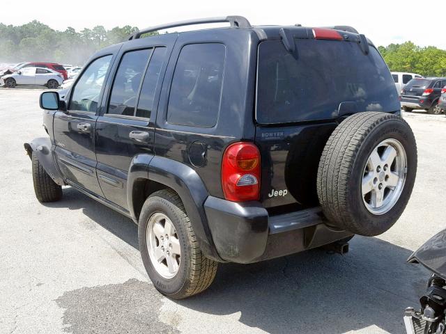 1J4GK58K64W286431 - 2004 JEEP LIBERTY LI BLACK photo 3