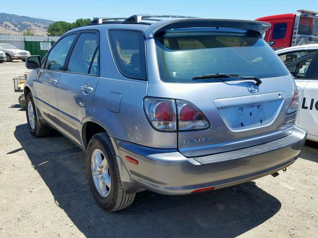 JTJHF10U410189678 - 2001 LEXUS RX 300 BLUE photo 3