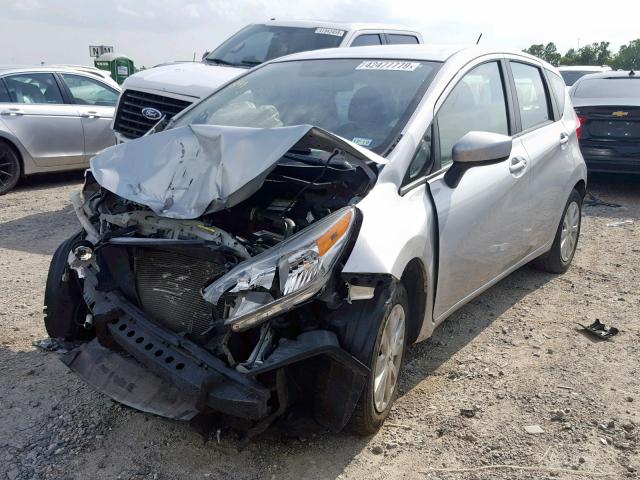 3N1CE2CPXGL360668 - 2016 NISSAN VERSA NOTE SILVER photo 2