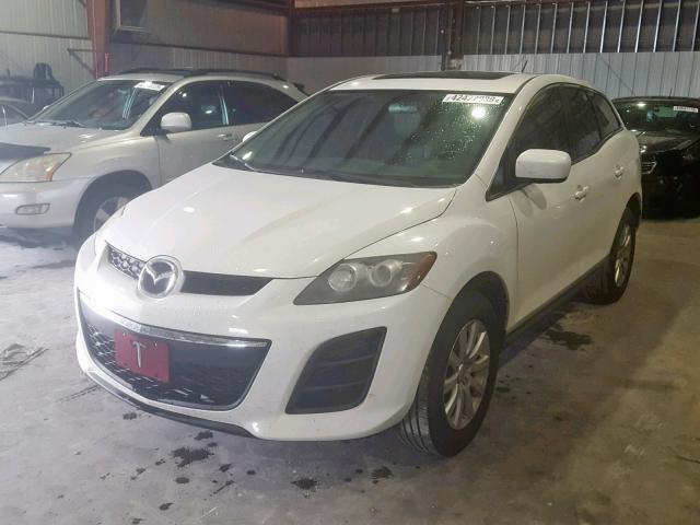 JM3ER2B52B0391274 - 2011 MAZDA CX-7 WHITE photo 2