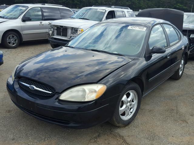 1FAFP55U01G177189 - 2001 FORD TAURUS SES BLACK photo 2