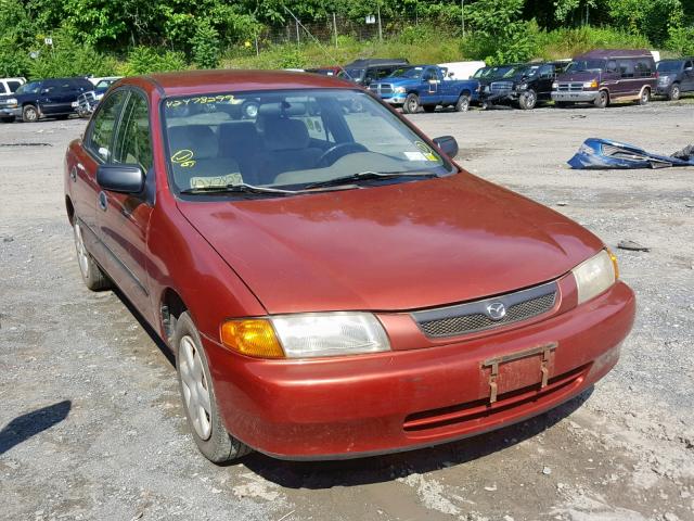 JM1BC1411W0232687 - 1998 MAZDA PROTEGE DX RED photo 1