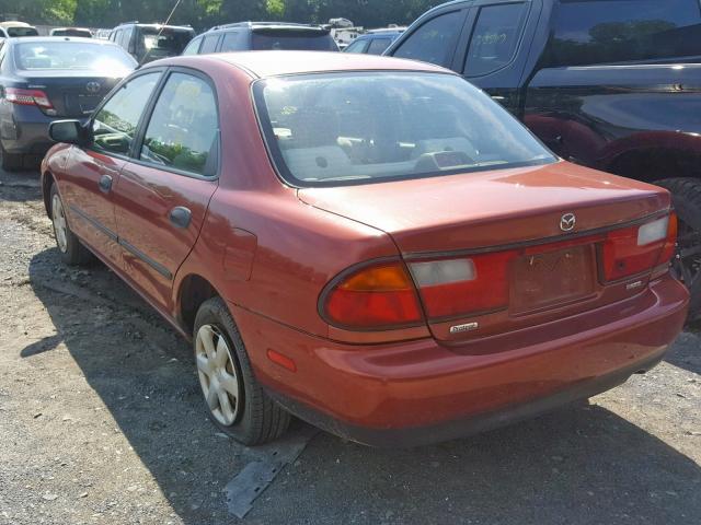 JM1BC1411W0232687 - 1998 MAZDA PROTEGE DX RED photo 3