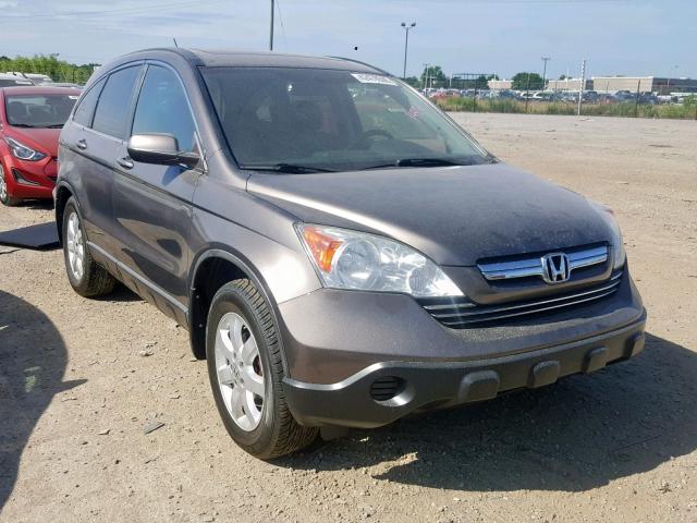 5J6RE38759L018351 - 2009 HONDA CR-V EXL GRAY photo 1