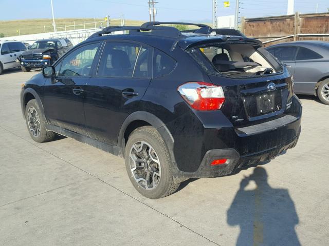 JF2GPAKC1HH264236 - 2017 SUBARU CROSSTREK BLACK photo 3