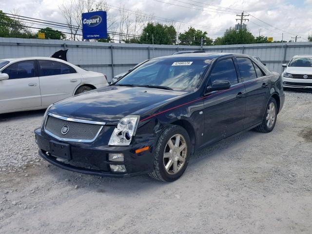 1G6DW677470196933 - 2007 CADILLAC STS BLACK photo 2