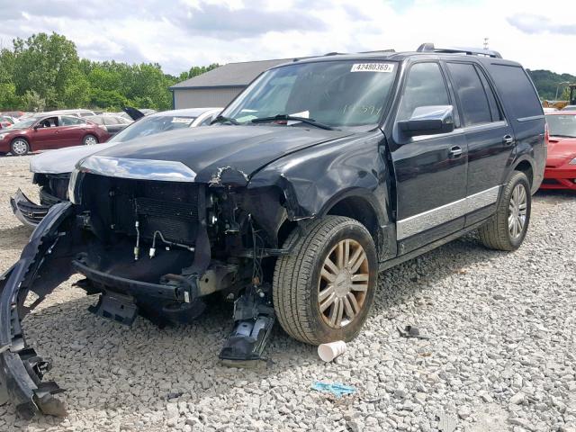 5LMFU28588LJ07469 - 2008 LINCOLN NAVIGATOR BLACK photo 2