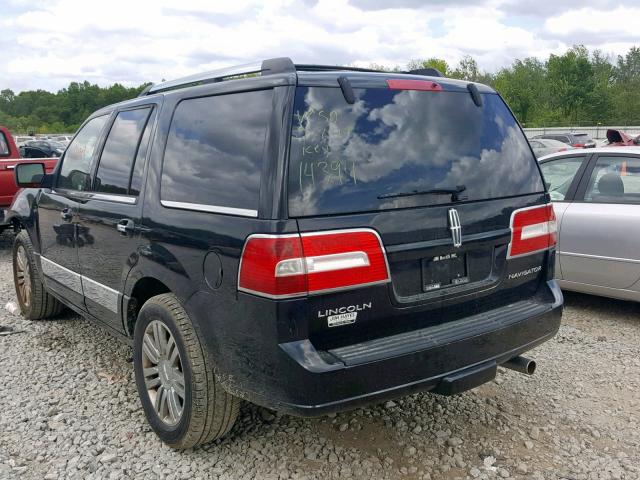 5LMFU28588LJ07469 - 2008 LINCOLN NAVIGATOR BLACK photo 3