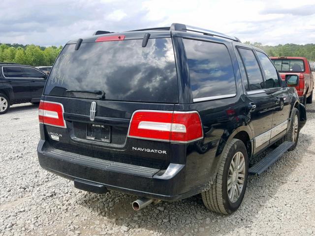 5LMFU28588LJ07469 - 2008 LINCOLN NAVIGATOR BLACK photo 4