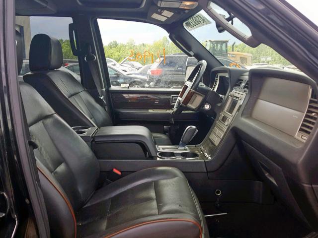 5LMFU28588LJ07469 - 2008 LINCOLN NAVIGATOR BLACK photo 5