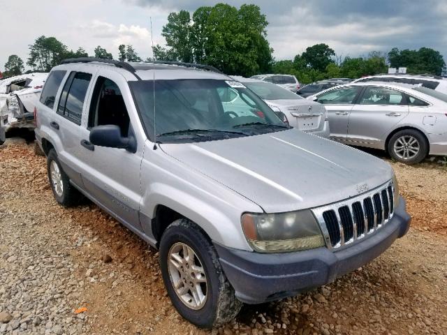 1J4GX48S83C569506 - 2003 JEEP GRAND CHER SILVER photo 1