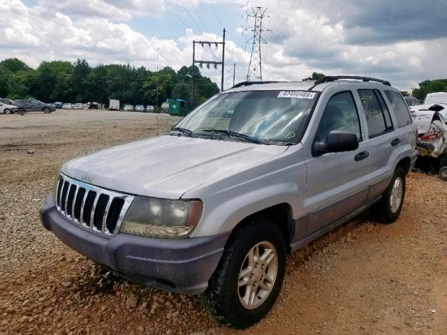 1J4GX48S83C569506 - 2003 JEEP GRAND CHER SILVER photo 2