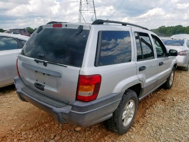 1J4GX48S83C569506 - 2003 JEEP GRAND CHER SILVER photo 4