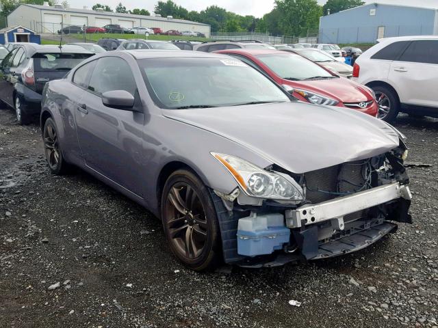 JNKCV64F39M650574 - 2009 INFINITI G37 GRAY photo 1