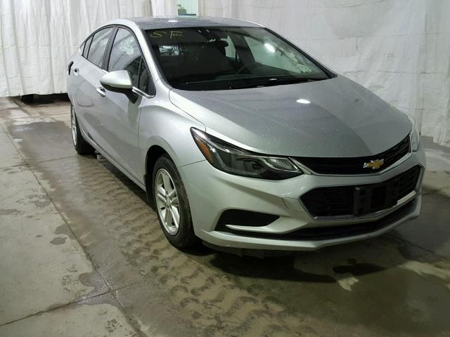 1G1BE5SM2H7264288 - 2017 CHEVROLET CRUZE LT GRAY photo 1