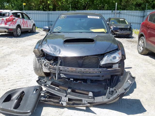 JF1GV8J6XCL029158 - 2012 SUBARU IMPREZA WR GRAY photo 9