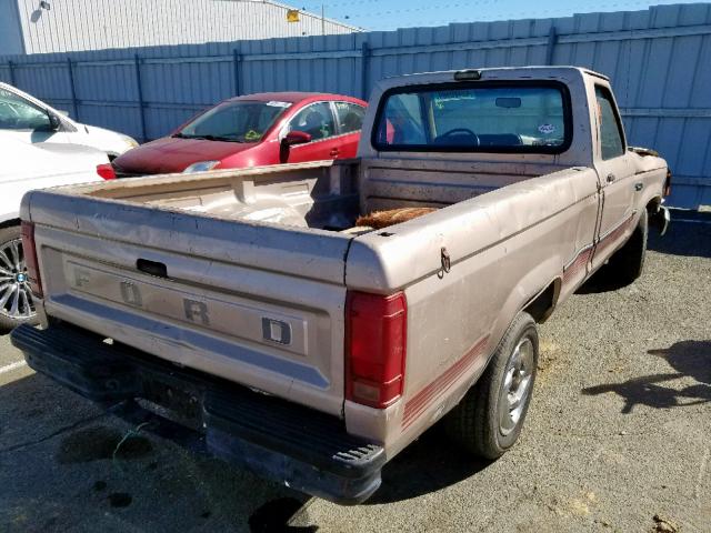 1FTCR10UXNTA35775 - 1992 FORD RANGER GOLD photo 4