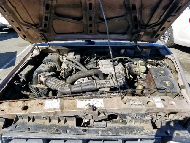 1FTCR10UXNTA35775 - 1992 FORD RANGER GOLD photo 7