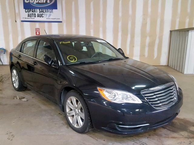 1C3CCBBB6CN301835 - 2012 CHRYSLER 200 TOURIN BLACK photo 1