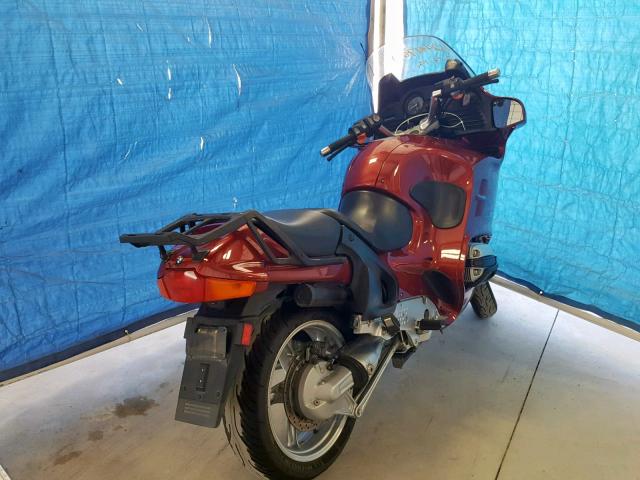 WB10499A32ZE85138 - 2002 BMW R1150 RT RED photo 4