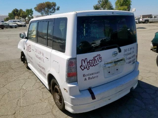 JTLKT324X50215768 - 2005 TOYOTA SCION XB 白色 照片 3