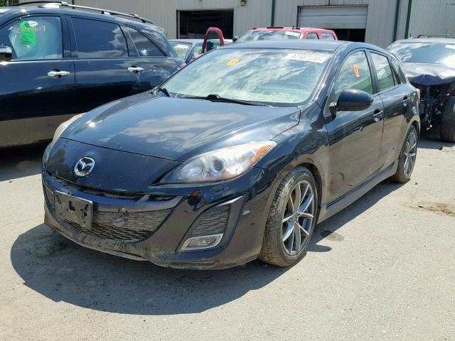 JM1BL1K58B1490019 - 2011 MAZDA 3 S BLACK photo 2