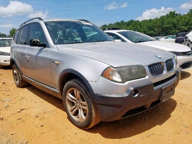 WBXPA934X5WD09290 - 2005 BMW X3 3.0I SILVER photo 1