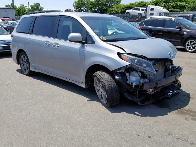 5TDXK3DC1FS530160 - 2015 TOYOTA SIENNA SPO SILVER photo 1