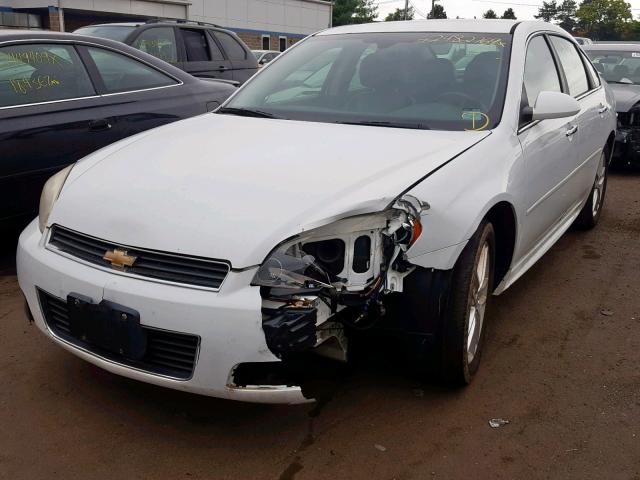 2G1WC5EM5B1178027 - 2011 CHEVROLET IMPALA LTZ WHITE photo 2