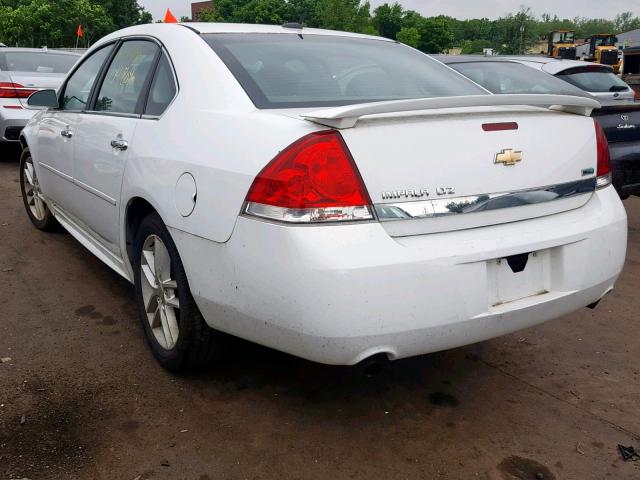 2G1WC5EM5B1178027 - 2011 CHEVROLET IMPALA LTZ WHITE photo 3