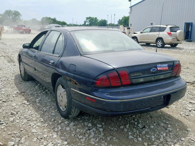 2G1WL52J9Y1250768 - 2000 CHEVROLET LUMINA BLUE photo 3