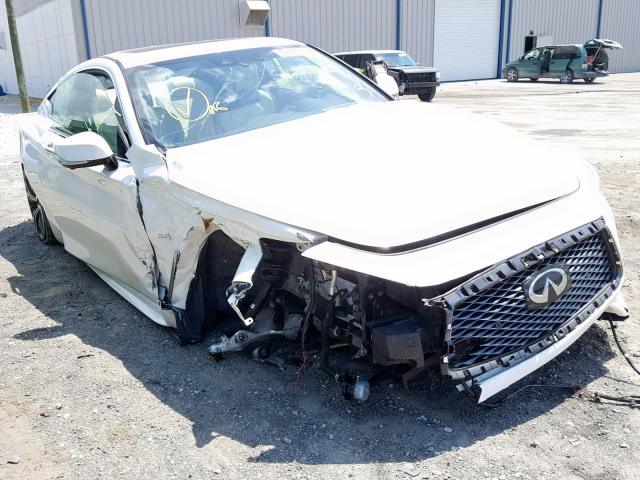 JN1EV7EK5HM364240 - 2017 INFINITI Q60 PREMIU WHITE photo 1