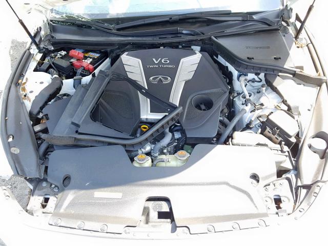 JN1EV7EK5HM364240 - 2017 INFINITI Q60 PREMIU WHITE photo 7