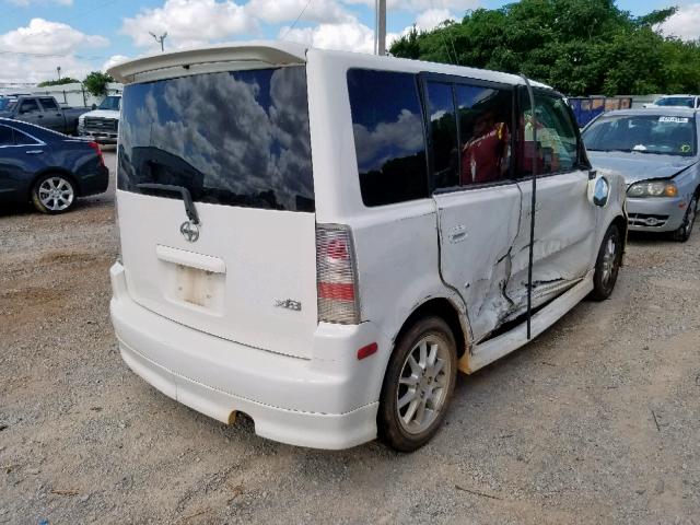 JTLKT324364097704 - 2006 TOYOTA SCION XB 白色 照片 4