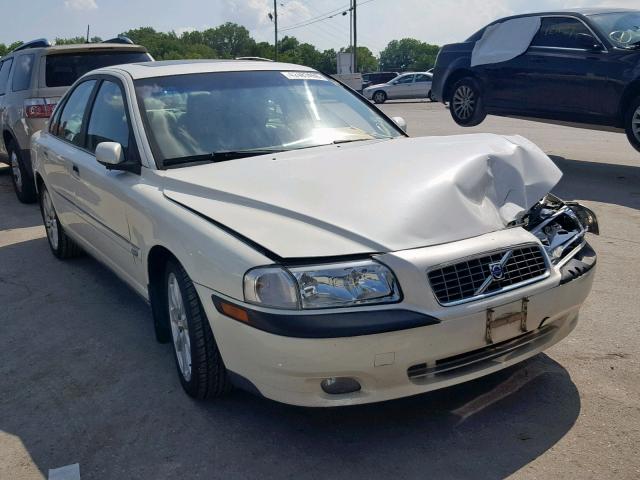 YV1TS592X51401849 - 2005 VOLVO S80 2.5T WHITE photo 1