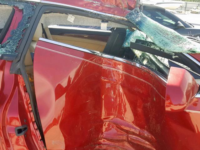 1G6DJ1E31C0105418 - 2012 CADILLAC CTS PERFOR RED photo 5