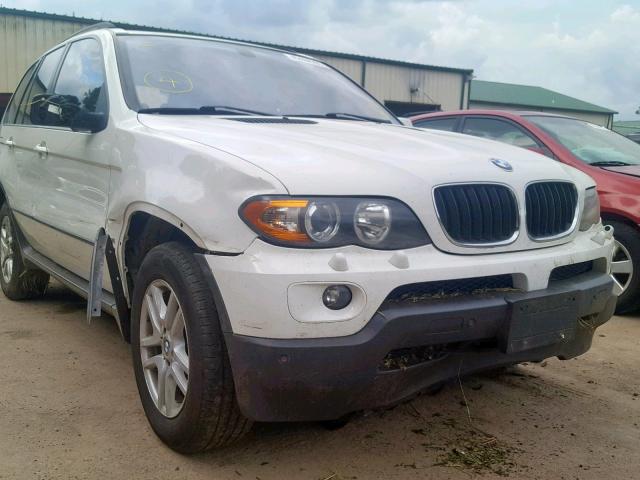 5UXFA13586LY34169 - 2006 BMW X5 3.0I WHITE photo 9