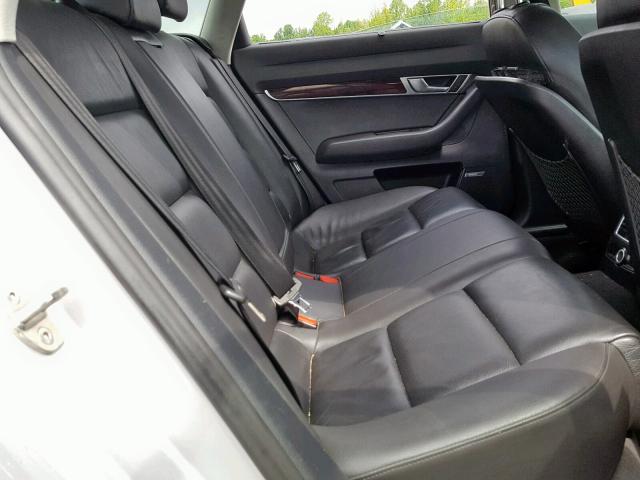 WAUAH74F18N045237 - 2008 AUDI A6 3.2 SILVER photo 6