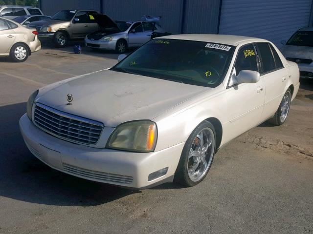 1G6KD54Y43U234748 - 2003 CADILLAC DEVILLE WHITE photo 2