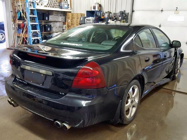 2G2WC55C361222051 - 2006 PONTIAC GRAND PRIX BLACK photo 4