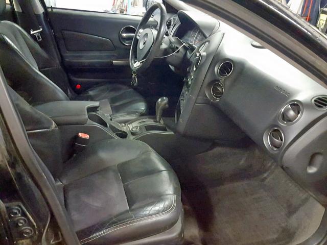 2G2WC55C361222051 - 2006 PONTIAC GRAND PRIX BLACK photo 5