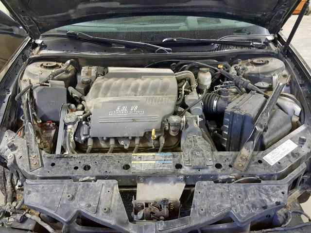 2G2WC55C361222051 - 2006 PONTIAC GRAND PRIX BLACK photo 7