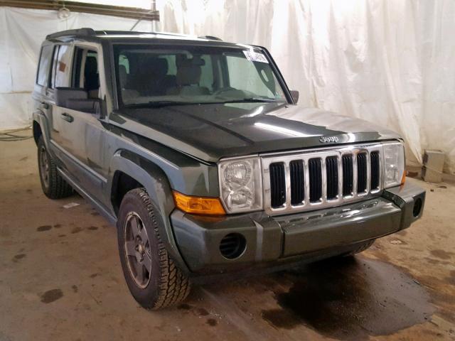 1J8HG48K88C132986 - 2008 JEEP COMMANDER GREEN photo 1