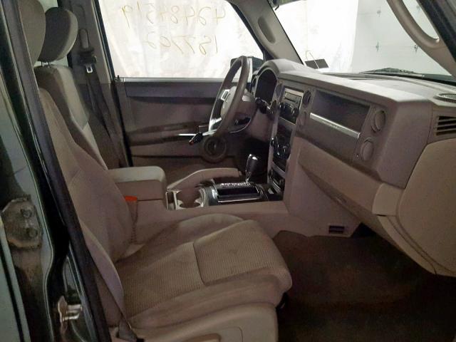 1J8HG48K88C132986 - 2008 JEEP COMMANDER GREEN photo 5
