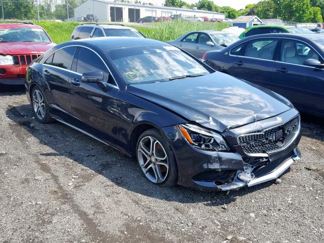 WDDLJ6HB7FA137805 - 2015 MERCEDES-BENZ CLS 400 4M BLACK photo 1