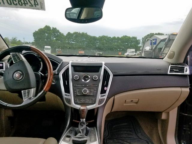 3GYFNBEY1AS543027 - 2010 CADILLAC SRX PERFOR შავი ფოტო 9