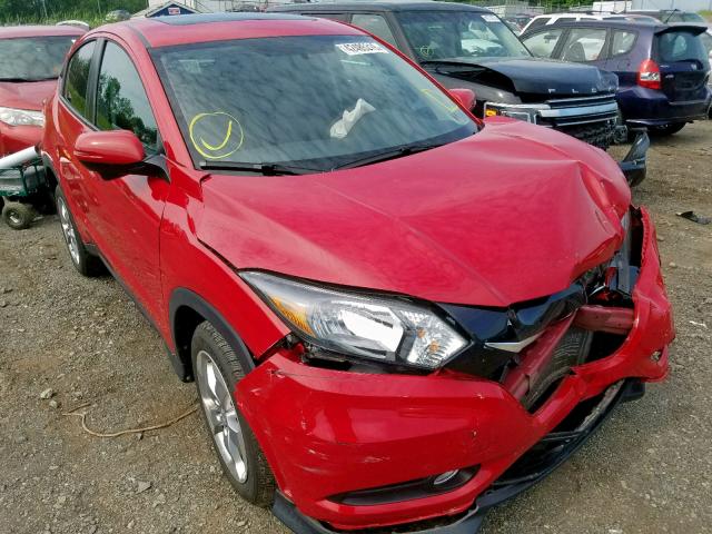 3CZRU6H55HM716667 - 2017 HONDA HR-V EX RED photo 1